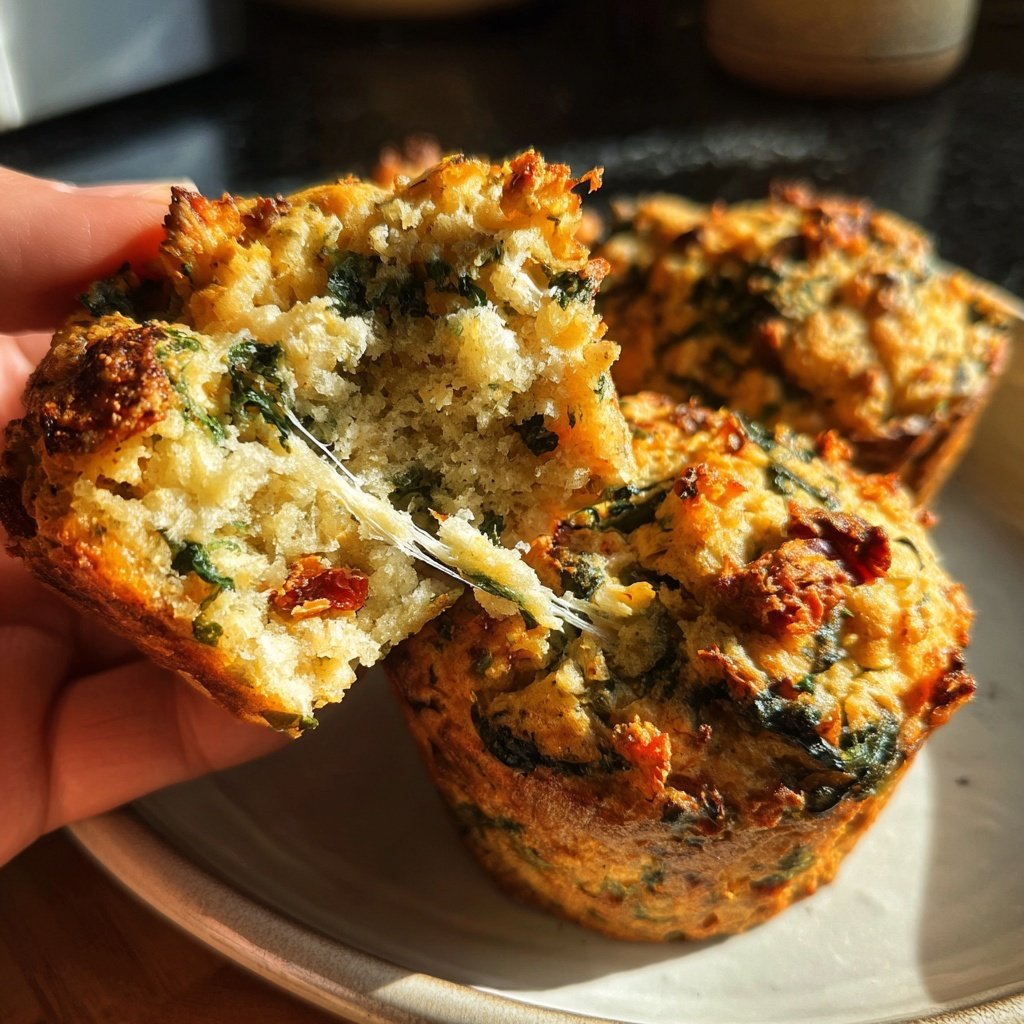 Super Bowl Food Savory Veggie Muffins