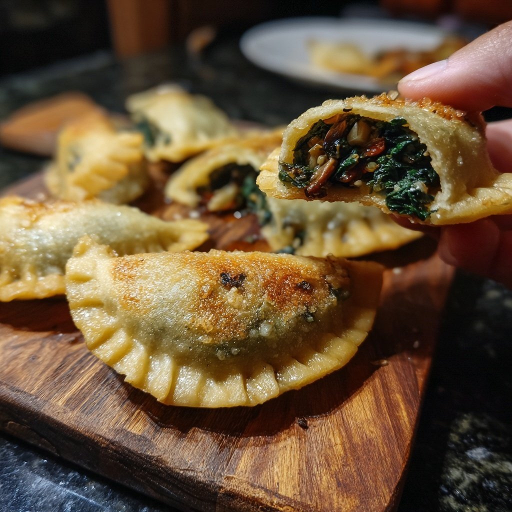 Super Bowl Party Food Veggie Dumplings