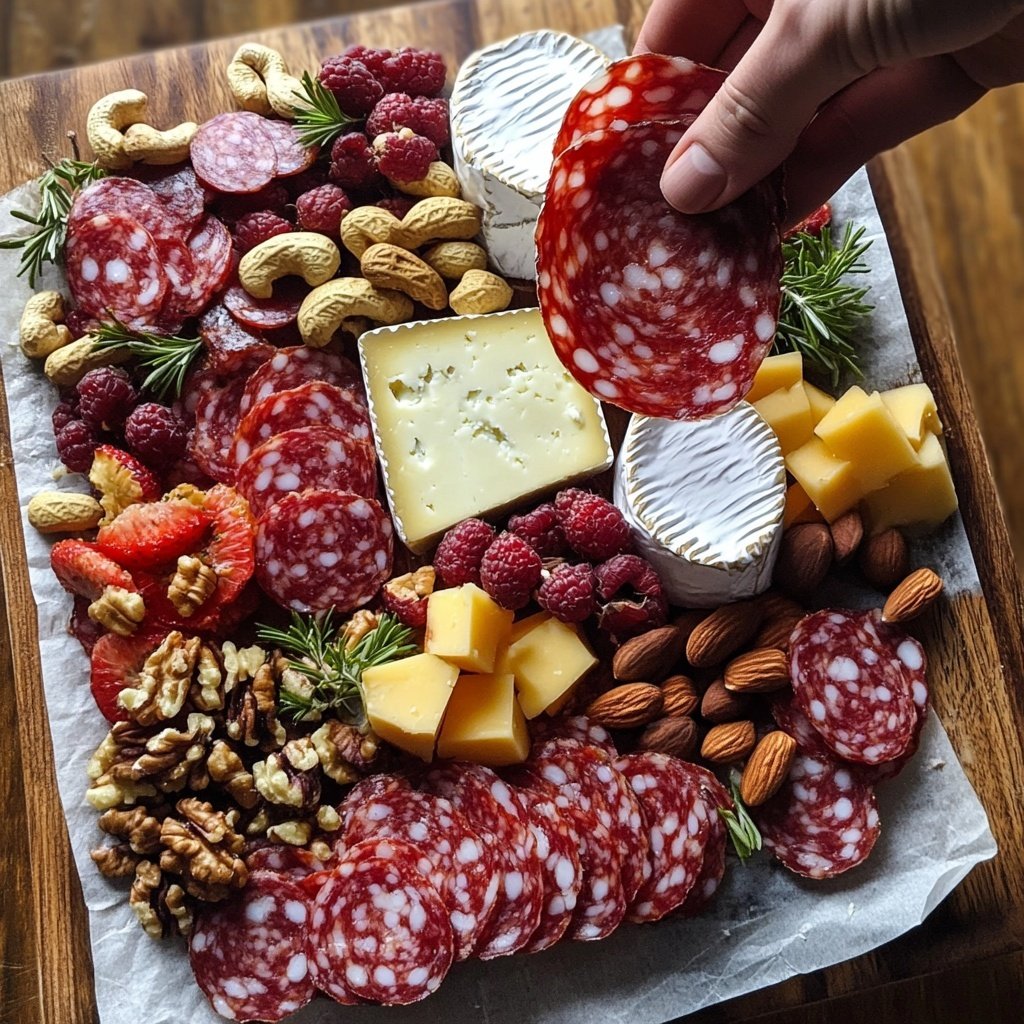 Super Bowl Charcuterie Board