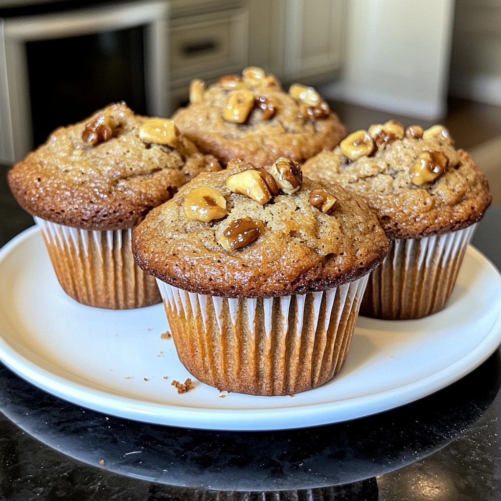 Banana Bread Muffins Recipe