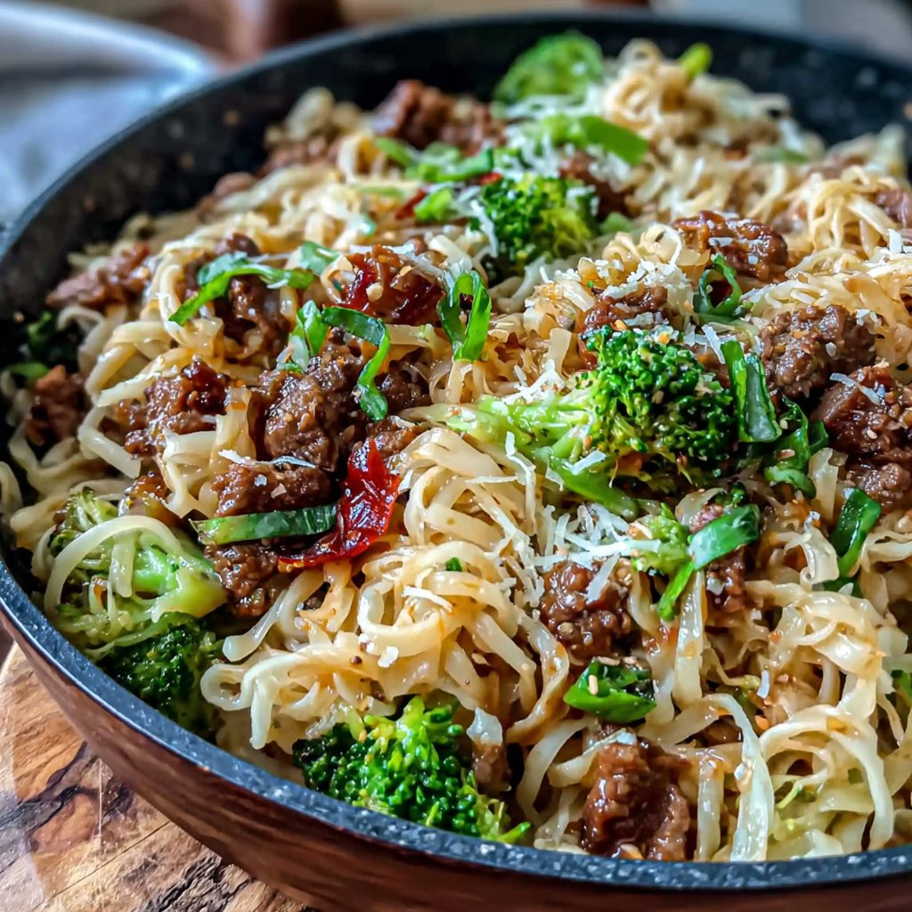 Beef And Broccoli Rice Noodles
