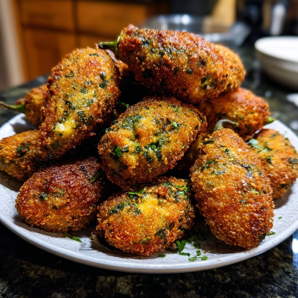 Jalapeno Poppers with Herb Cream Cheese