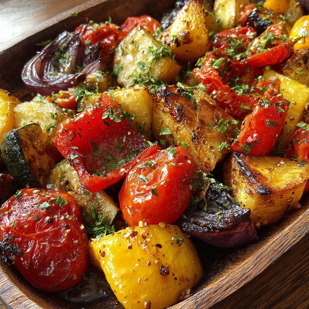 Mediterranean Roasted Vegetables