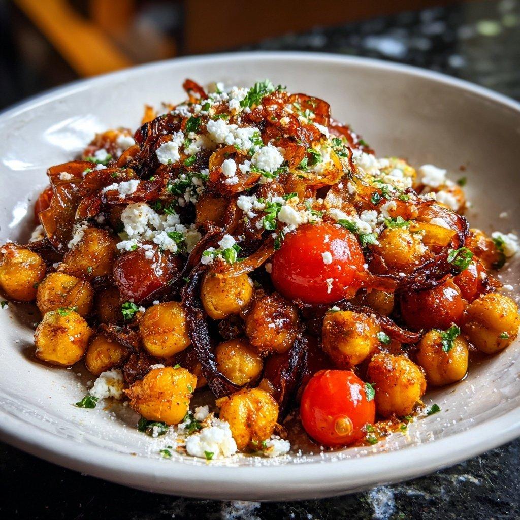 Smoky Roasted Chickpea Bowl